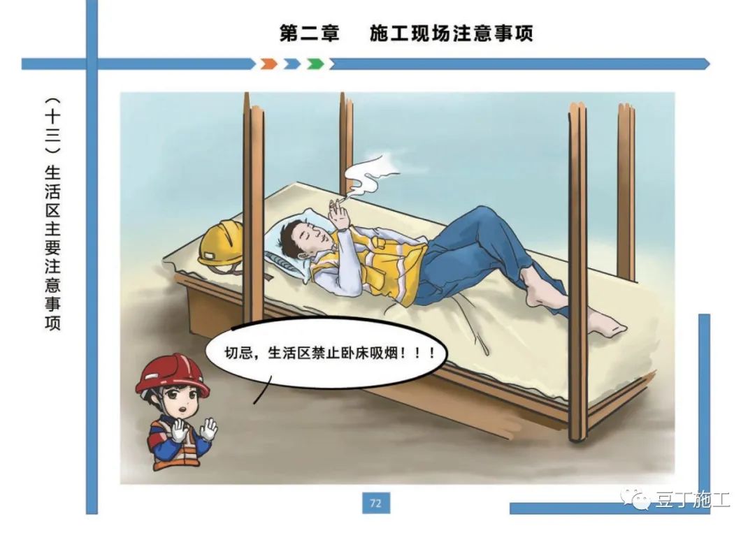 住建部發(fā)布《房屋市政工程現(xiàn)場施工安全畫冊（2022版）》彩印原版  第76張